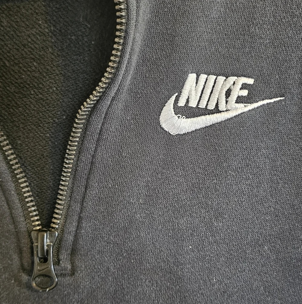 Nike Full Zip Hoodie XS Black & White‎